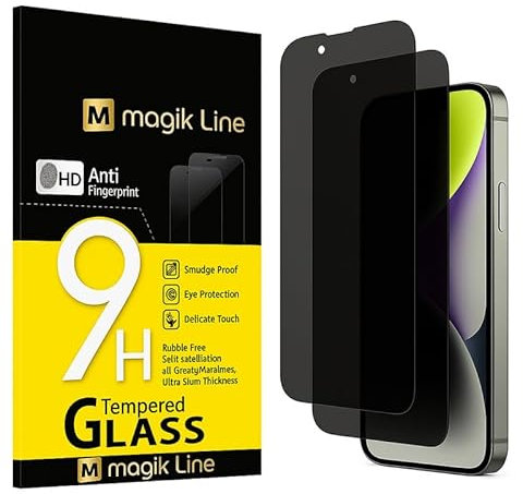 GENERICO Lot de 3 films de protection de la vie privée pour Vivo X Fold 3 Pro, sans bulles, dureté 9H+, angle de confidentialité 28°, ultra résistant