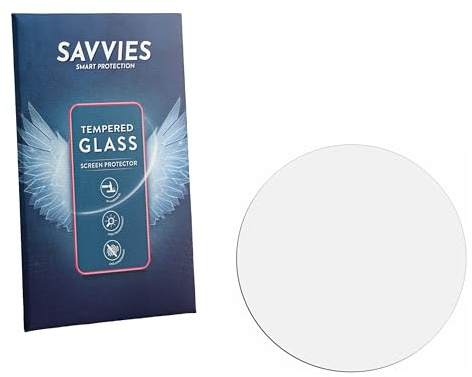 Savvies Schutzglas für Dremac EF23-A-YJ 1.53 | Transparenter Displayschutz Made in Germany 9H Hartglas Klares Echtglas Panzer Schutz Glas Einfache Montage