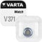 Varta V371/SR69 Silver Oxide Button Cell Watch Batteries Blister Pack of 1