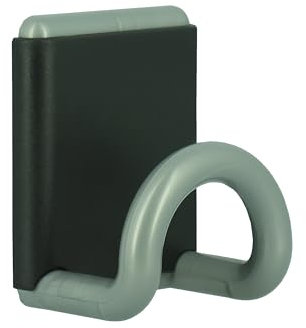 UNILUX Patère Murale Fil Magnetique Gris, 8x10x6