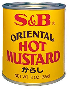 S&B Oriental Hot Mustard Powder, 3-Ounce
