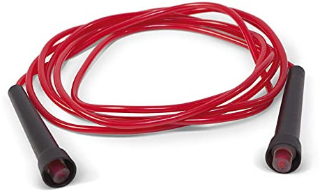 Paffen Sport FIT Color Rope – Kunststoff-Springseil, 275 cm, rot