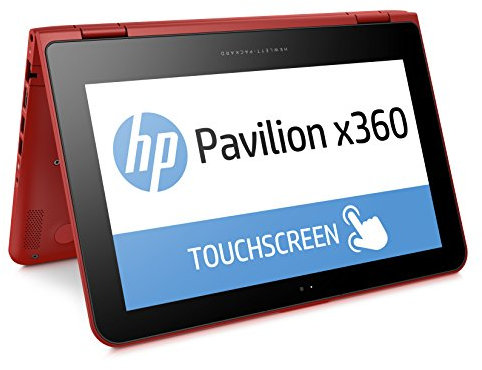 HP Pavilion x2 11-k102ng 360° ordinateur portable et Tablet 2in1 Touch Windows 10 rouge