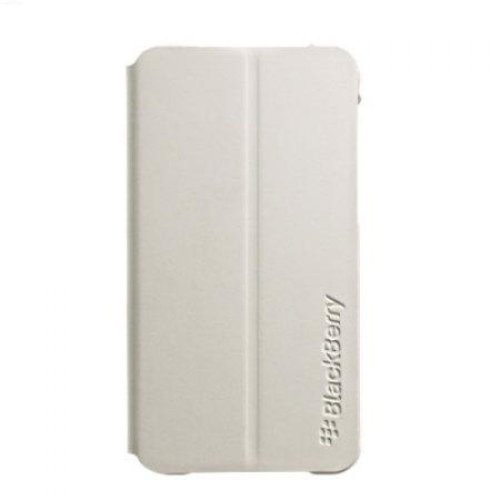 Blackberry ACC-49284-202 Coque en plastique avec flip pour Blackberry 10 Blanc