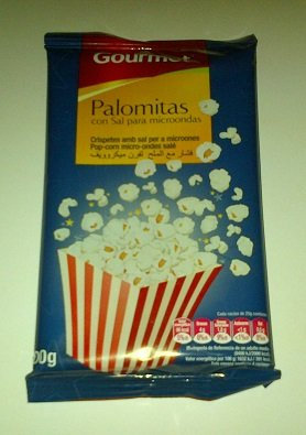 Pop corn micro onde salés Gourmet 100 grs - lot de 4 unités