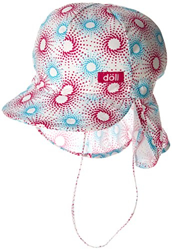 Döll Mädchen Mütze Bindemütze Mit Schirm Und Nackenschutz 1815167736, Rosa (Beetroot Purple 2420),53