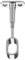 1 x Support Moyen Pour Tringles à Vêtements Ovales 30 x 15 mm Support de Barre d'Armoire Porte-Tube d'Armoire Support de