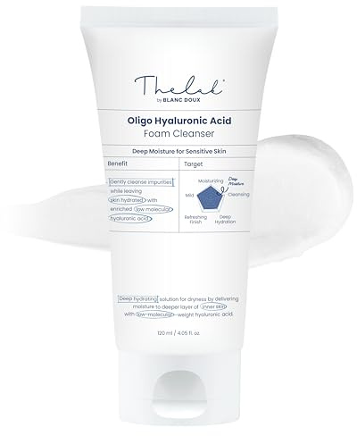 THE LAB Oligo Hyaluronsäure Foam Cleanser, Gesichtsreiniger mit Hyaluronsäure, 120 ml