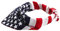 VALICLUD Dreieck Hund Bandana Amerikanische Flagge Haustier Bandanas Schal Abnehmbare Multifunktions-Haustier Lätzchen Halstuch Zubehör Halsband für Hund