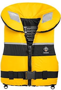 Crewsaver Spiral 100n L/J Y Sa Schaumstoff-Schwimmwesten, gelb, S