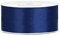 25 Meter Satinband Dunkelblau 38mm dunkelblaues Schleifenband Dekoband Dunkelblau Geschenkband navy breites Band blaue Schleife