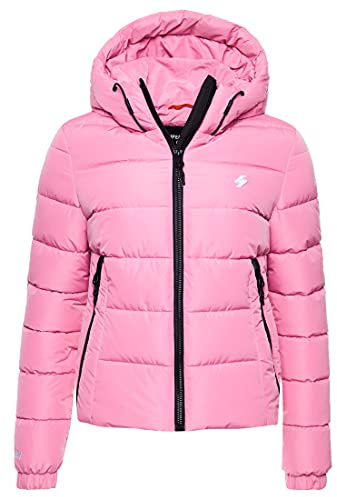 Superdry Damen Spirit Sports Steppjacke mit Kapuze