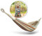 Bliss Hammocks BH-400-HA Hängematte in einer Tasche, für Camping, Wandern und Outdoor, tragbar, langlebig, umweltfreundlich, unterstützt bis zu 100 kg, Hampton Stripe