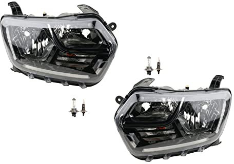 Johns, passend für Dacia DUSTER Scheinwerfer (HM_) 10/17- mit H7/H1 Set links & rechts
