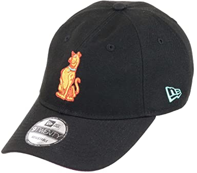 New Era Scooby-Doo Scooby Tag Black 9Twenty Unstructured Strapback Cap - One-Size