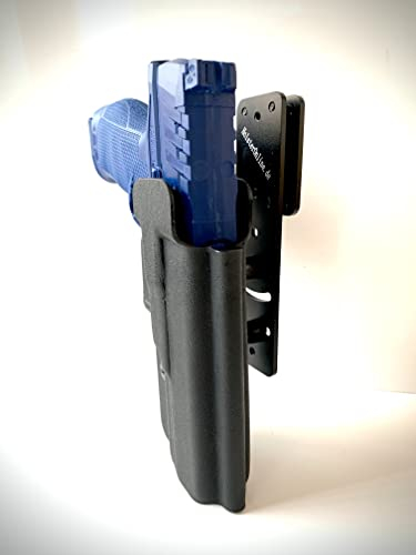 X-Holster Kydex für Walther PDP Steel Frame und Q5 Steel Frame – Wettkampf-Holster für Sportschützen – Rechtshänder – Low Rider ALU – Sicherer & schneller Ziehvorgang