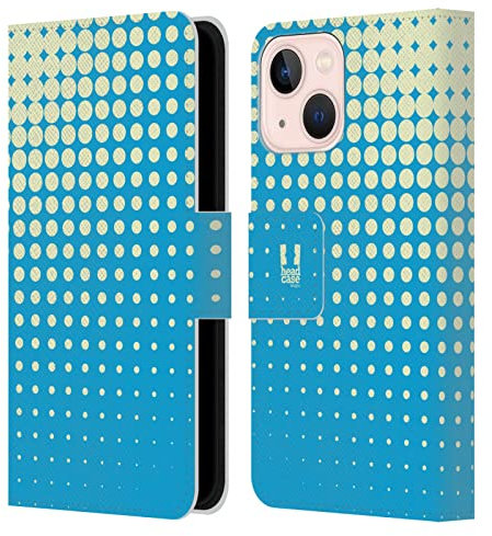 Head Case Designs Cielo Tonos Medios Carcasa de Cuero Tipo Libro Compatible con Apple iPhone 13 Mini
