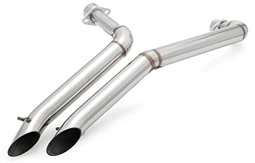 TARAZON Auspuffanlagen Schalldämpfer für Honda Shadow 1100 VT1100 Spirit Sabre Ace