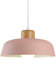 Home-Neat Lustre moderne, E27 Ø30cm lustre en bois pour cuisine, salle à manger, Salon (Rose)