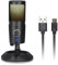 MICYUSHENG RGB Microphone, USB Live Streaming Capacitor Microphone, Computer Competitive Recording Tape, Lighting