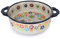 Ceramic Baking Dish For Oven, Small Casserole Dish With Handles, Ceramic Oven Bakeware-colored flowers B-round 950ml