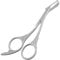 Brow Scissors Augenbrauenschere mit Kamm, 5,63 Edelstahl -Brauenschere, rostbezogene Augenbrauenschneider für Damen, Trimmenschere