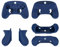 Protecteur de Manette de Jeu en Silicone pour Razer Wolverine V3 Pro, Housse protectrice en Peau Souple antidérapante et Anti-Sueur, Housse Ergonomique Manette de Jeu pour Wolverine V3 Pro (Bleu)