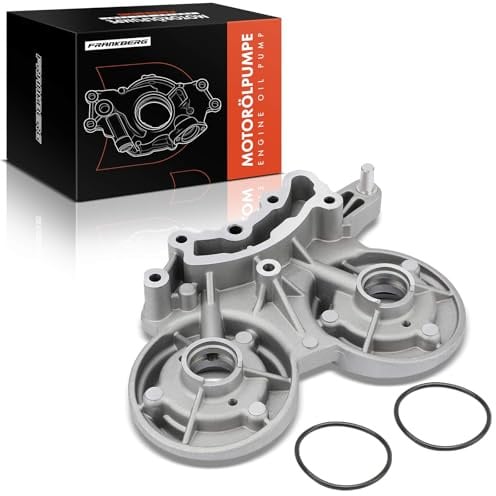 Frankberg Ölleitung Saugleitung Ölsieb MotorÖlpumpe Ölwanne Verstärt Ö | Kompatibel mit VW, Audi, Seat, Skoda; Benzin, mit Dichtring, ohen Zahnrad, mechanisch,Aluminiumlegierung, 06L103144H