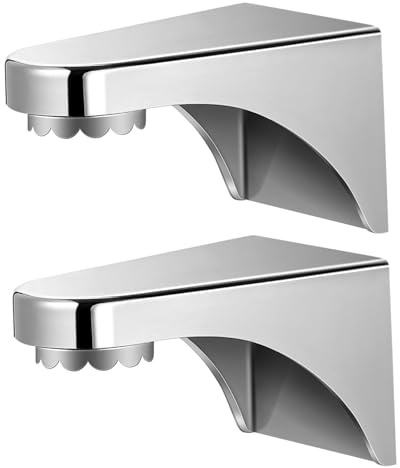 Magnetischer Seifenhalter 2 Stück aus ABS für Badezimmer und Schlüssel | Wandbefestigung ohne Bohren, Silberne Ausführung, Geeignet für Glasflächen und Küche, Kompakt im Doppelpack