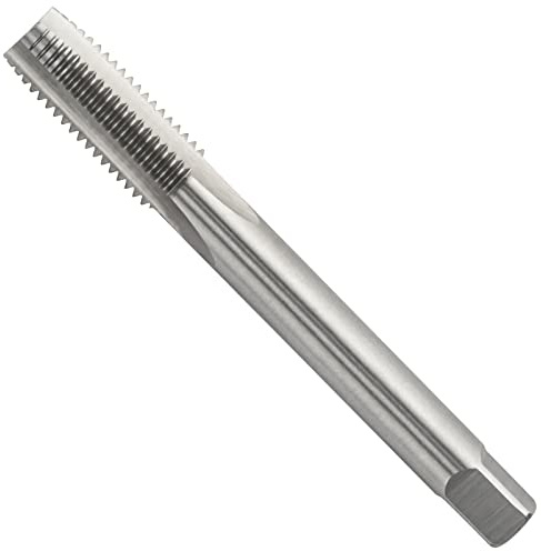 Aceteel 10V1 HSS Reifenventilgewindebohrer Maschine 10V1 Ventilgewindebohrer rechts Schrader-Reifenventilschaft Reparaturwerkzeug