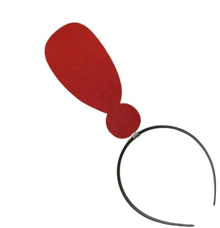 Serre-tête pour Halloween, point d'exclamation | Accessoires de cheveux fantaisie pour photomaton, fournitures de fête