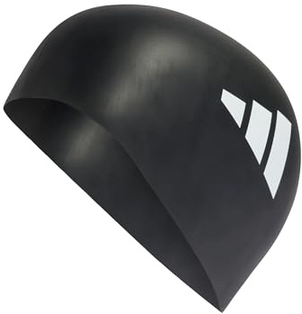 Adidas Unisex - Adulto Adidas Adults 3-Stripes Swim Cap