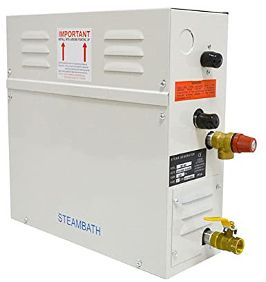 Vaporizador de Sauna, 6kw Generador de vapor for la casa de baño de sauna. SPA ducharse con ST-135M controlador