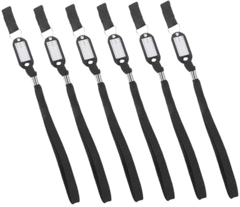 Ipetboom 6pièces Lot de Dragonnes pour Bâtons De Marche Dragonnes Anti-Perte Réutilisables Et Résistantes