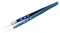 YWBL-WH Pincettes Pointues, Pinceau de Pince à Pointe Ultra Fine, Pinceau en Alliage en Aluminium à Haute Résistance, Poids Léger pour l'électronique, l'artisanat, le Soudage et Plus, Utilisation