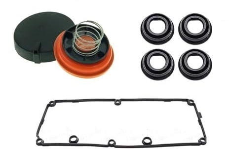 Culasses de cylindre pour auto Joints De Cache-culbuteurs Pour Moteur 1.6/2.0 TDI Pour Skoda Pour Fabia II Pour Octavia Pour Rapid A1 8X A3 03L103469F 03L103469R Couvercle de culasse(1 jeu)