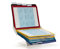 Durable 557900 Vario Pro Pupitre Métallique Mixte 10 Pochettes pour Consultation Et Présentation Documents A4 2 Pochettes/5 Coloris Assortis