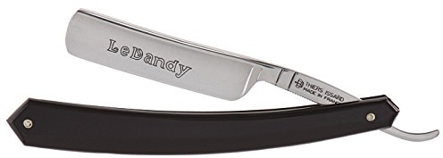 Thiers Issard Rasiermesser »Le Dandy«, ⅝ Schwarz, Traditionell, Kunststoffgriff, Herren, Erfahrene Nassrasierer, Unisex