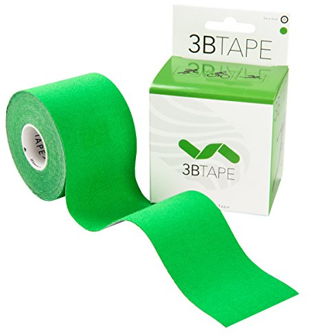 3B Scientific Kinesiologie Tape - [5 m x 5 cm] - Tape/Übungsband für die Unterstützung von Muskeln und Gelenken, Verbesserung von Regeneration, Sport Tape - Grün