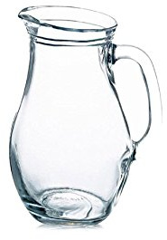 Pasabahce Bistro 80102 Jug, 1 Litre one piece