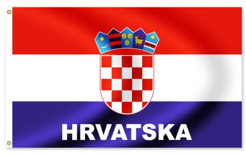 Länder Flaggen Fahnen zur Fußball WM Maße 90x150 cm Kroatien Hrvatska