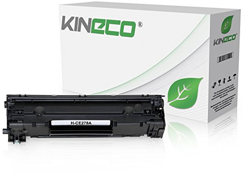 Kineco Toner kompatibel mit HP CE278A CE278X für Laserjet Pro 1566 1600 Series 1606DN 1609DN, M1530 MFP Series, M1536DNF MFP, Schwarz 2.100 Seiten