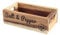 T&G 27051 Rustic Acacia Food Glorious Food ‘Salt & Pepper’ Mill Crate / Work Surface and Dining Table Protector, 16 x 9 x 5 cm,90 x 50 x 160 mm