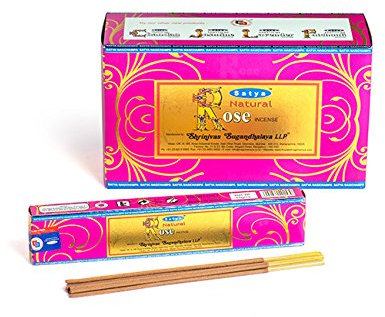 . Rose mit 15 Gramm Weihrauch