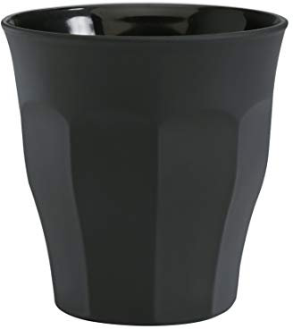 Duralex 1027SR06A11SH - Set di 6 bicchieri Picardie, 25 cl, colore: Nero