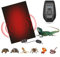 Tapis Chauffant Pour Terrarium,Tapis Chauffant Reptile, Avec Contrôle De La Température,Thermostat Terrarium, Coussin Chauffant Étanche Pour Reptiles -Tortue, Serpents, Lézards, Geckos, Araignées,60W
