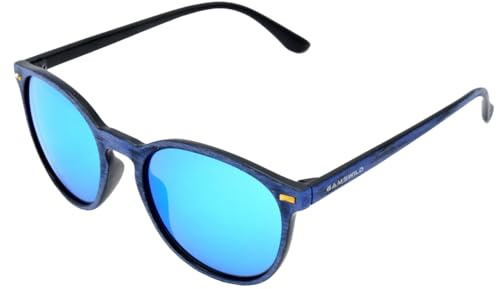 Gamswild Sonnenbrille WM1122 GAMSSTYLE Mode Brille Damen Herren Holzoptik 1020 Unisex NEU TR90 Ausführung rot | braun | blau | gold | pink | grün/türkis