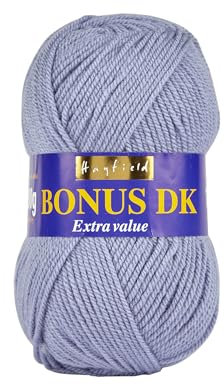 Sirdar Hayfield Bonus DK Double Knitting Yarn, Lake Blue (566), 100g
