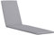 KETTtex EXKLUSIV Auflage Liege Grau Uni I Gartenliege Polster 200x60x4cm I KTH2 Liegenauflage weich & robust I atmungsaktive Liegestuhl-Auflage I UV-beständiges Liegekissen I Dessin 8891