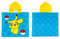 Franco Pokémon Anime Kinder Strand/Pool/Bad/Camping, Kapuzenhandtuch, Poncho, 61 x 55,9 cm, saugfähige Baumwolle, offizielles Pokémon-Lizenzprodukt